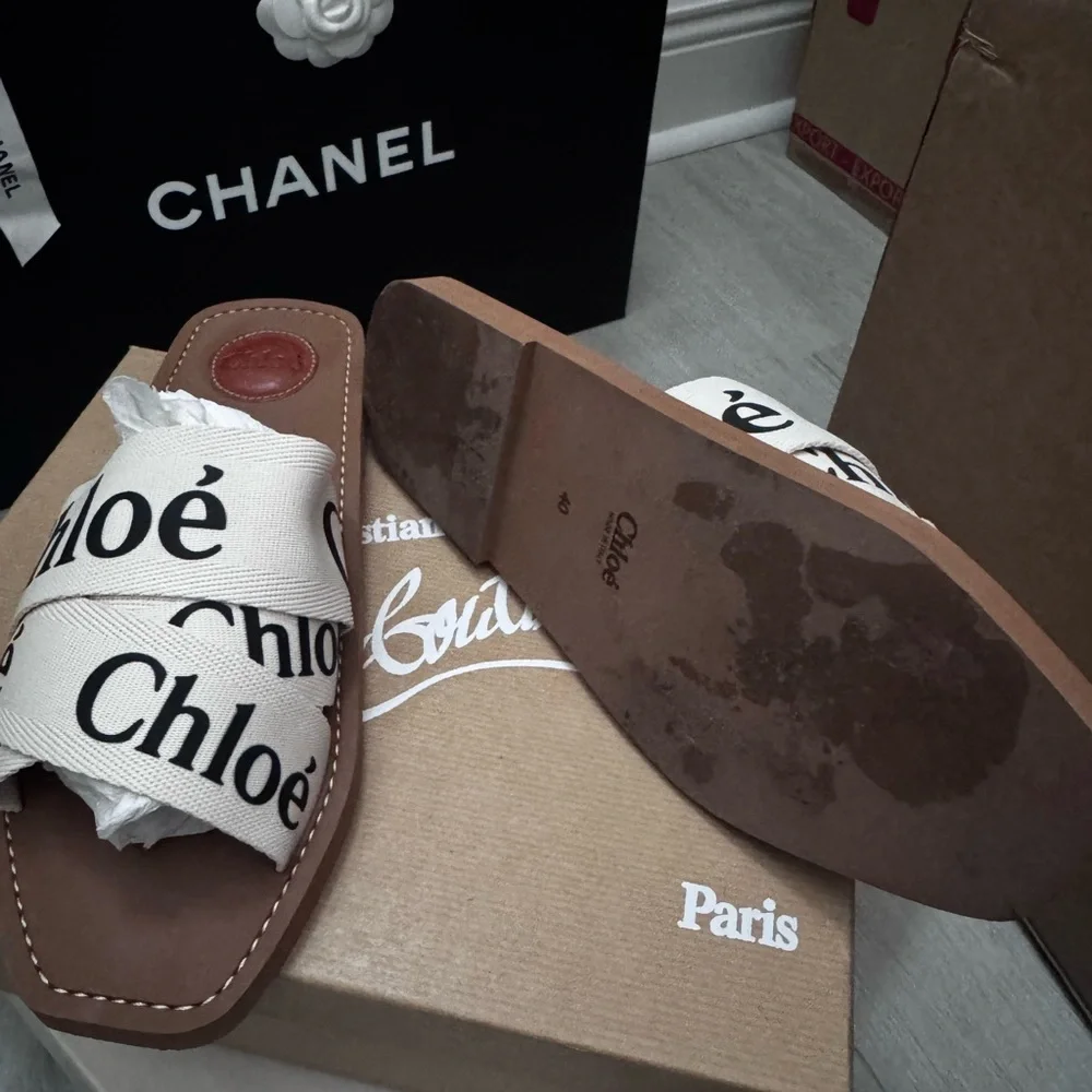 CHLOÉ SANDALS WOODY Size 40 - Picture 14 of 16